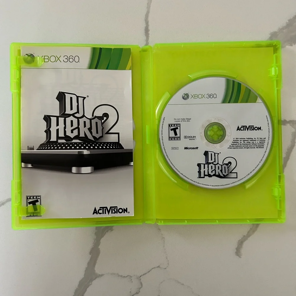 🦋 5/$25 - DJ Hero 2 Video Game for Xbox 360